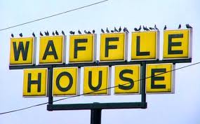 Are the Ravens atop the sign an omen?