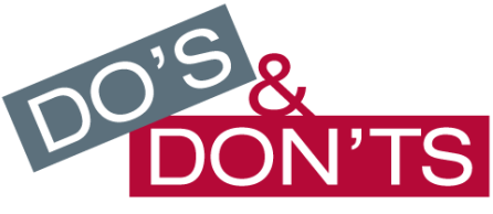 dosdonts